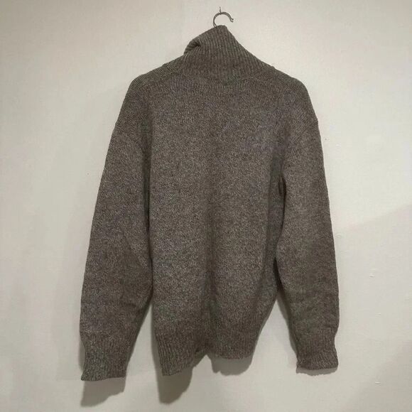 High Sierra by Mervyn’s Men’s Wool Long Sleeve Sweater Gray Size Large - Picture 5 of 5